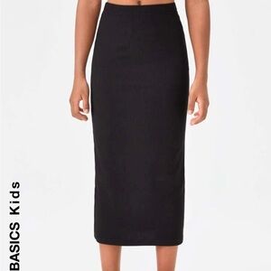 Black Midi Skirt kids